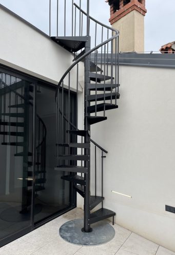 Metalne vanjske stepenice Treppen F-20